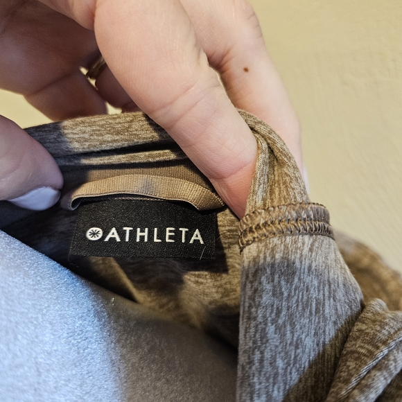 Athleta Sweatsuit Heathered Tan - Picture 9 of 16